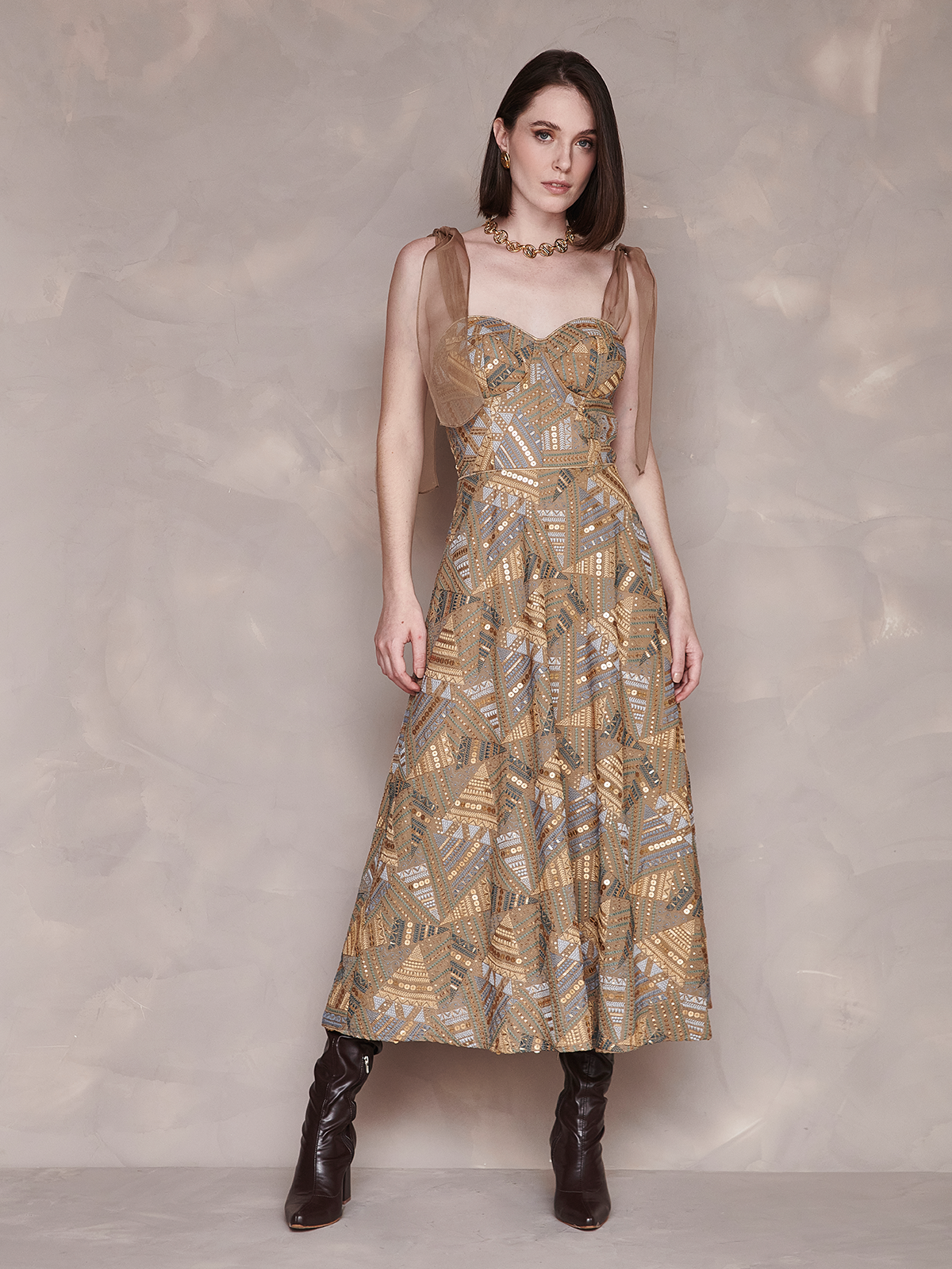 VESTIDO FLOCOS